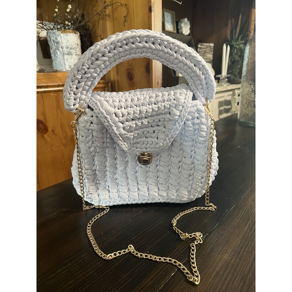 Handmade Bag, Hand Woven Bag, Crochet Bag, Knitted Bag,Luxury Bag,Designer Bag